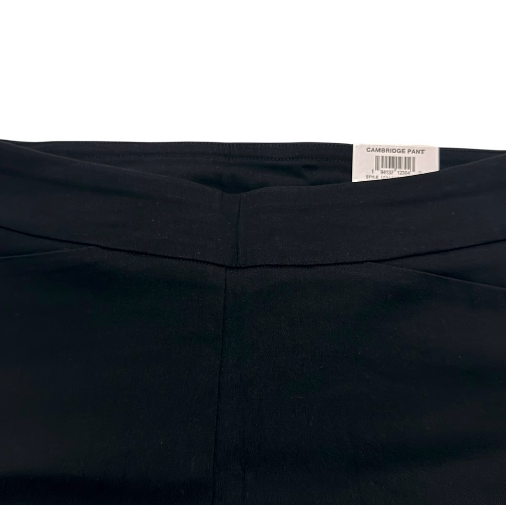 JM Collection Black Tummy Control Slim Leg Pants Petite Small NWT - Picture 5 of 8